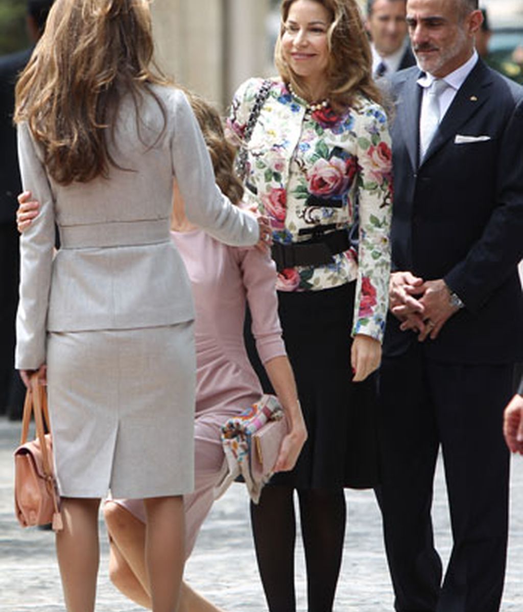 Letizia y Rania, juntas en Jordania