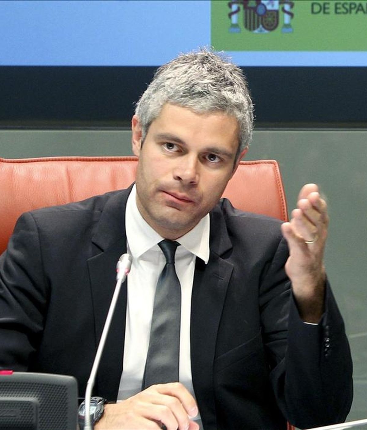 El ministro francés de Asuntos Europeos, Laurent Wauquiez. EFE/Archivo