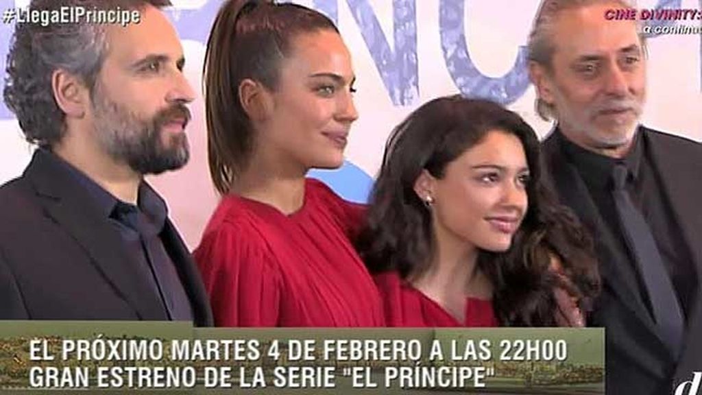 Los famosos colapsan la premiere de 'El Príncipe' en los cines Callao en Madrid