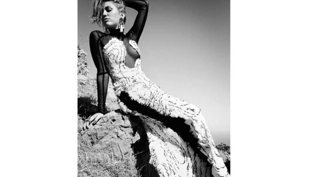 La transformación de Miley Cyrus a 100 Km/h