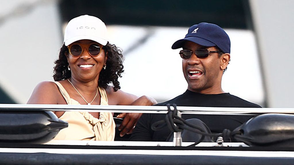 Denzel Washington, merecidas vacaciones en familia