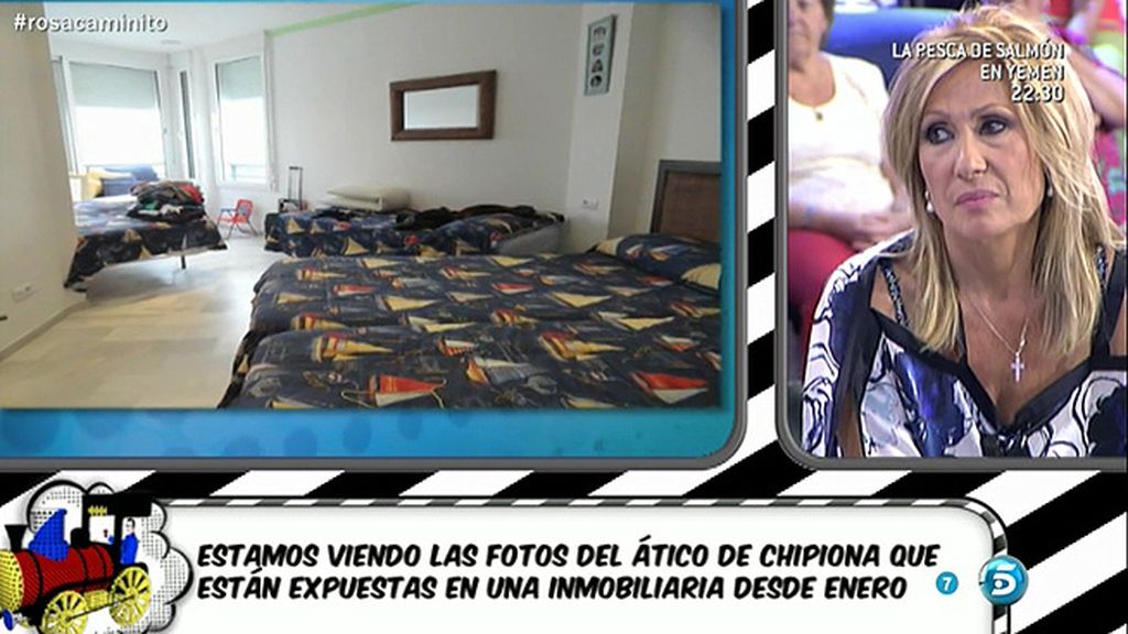 Rosa Benito se sorprende por el cambio de la casa