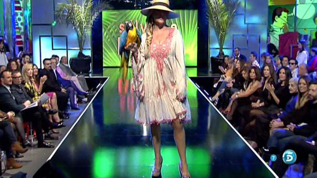 Mila, la mejor modelo de la pasarela Beach