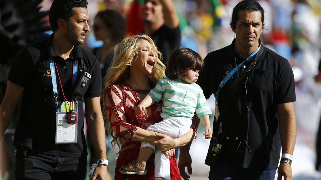Shakira y Milan fueron los protagonistas de la ceremonia de clausura