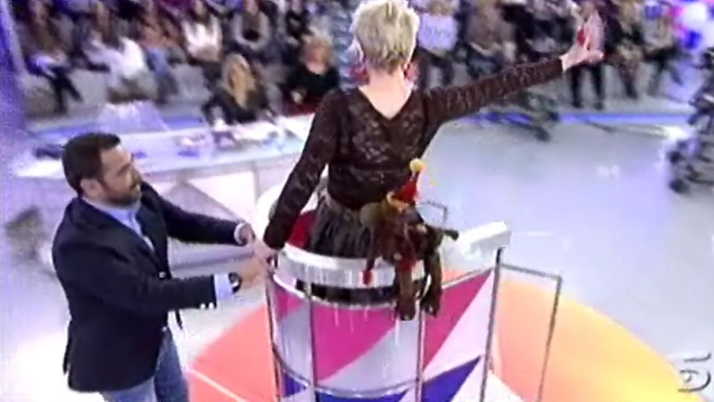 Karmele presume de flexibilidad