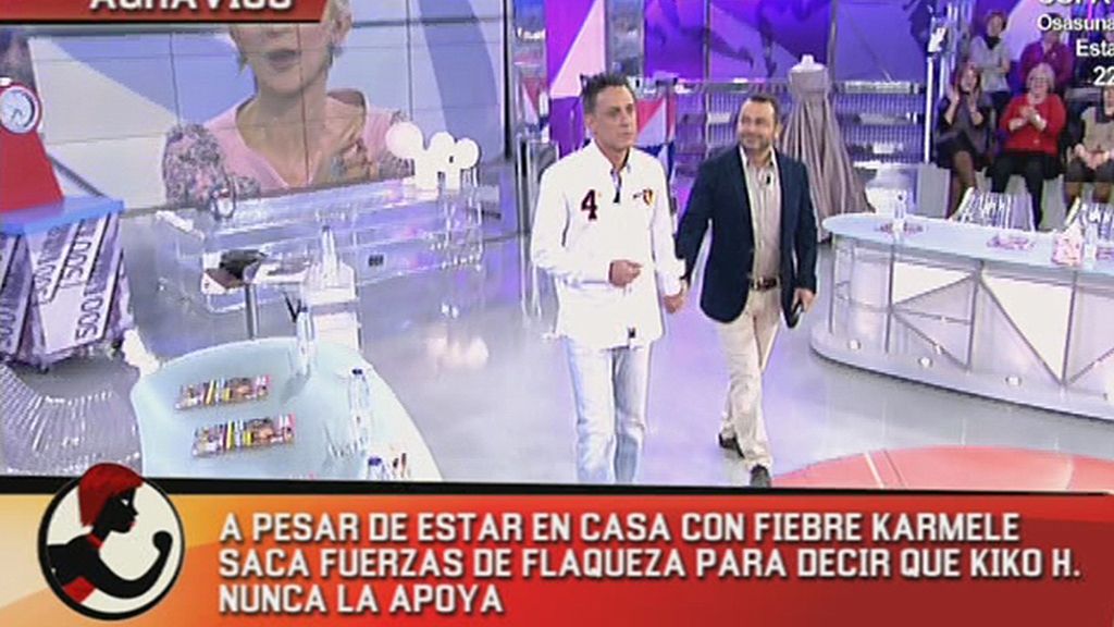Kiko H., dolido por un comentario del presentador