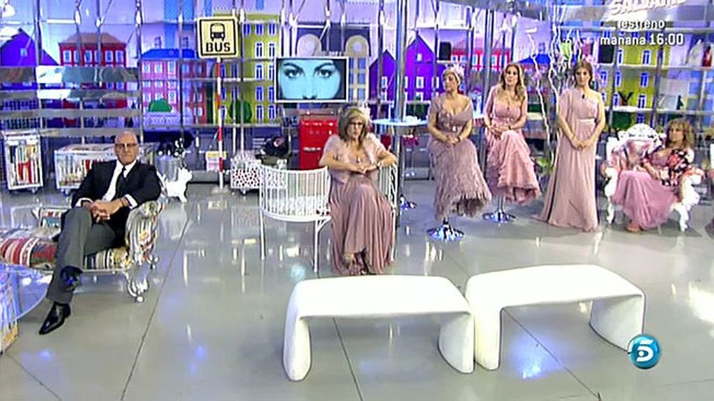 Los colaboradores de 'Sálvame' se visten de boda