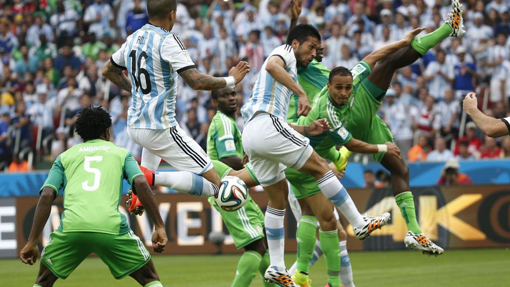 Las mejores imágenes del Nigeria-Argentina
