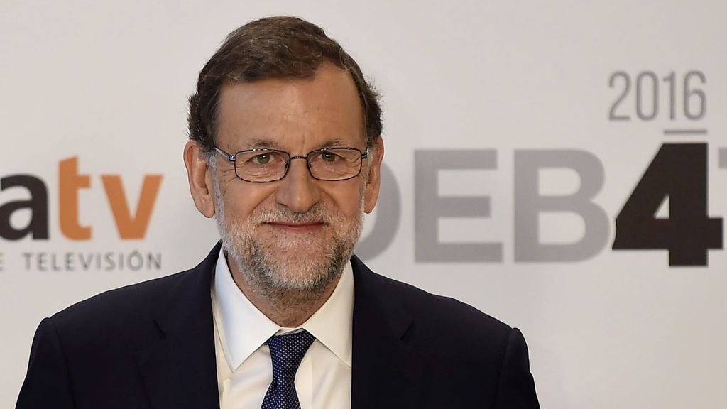 Mariano Rajoy, a su llegada