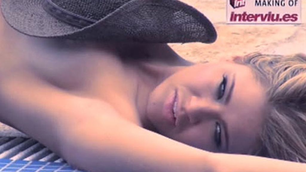 Cómo se hizo el desnudo de Carla