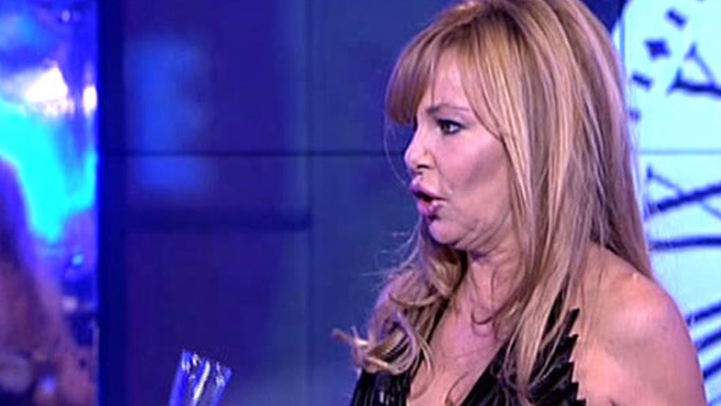 Ana Obregón, primera madrina de Jorge Javier y Belén