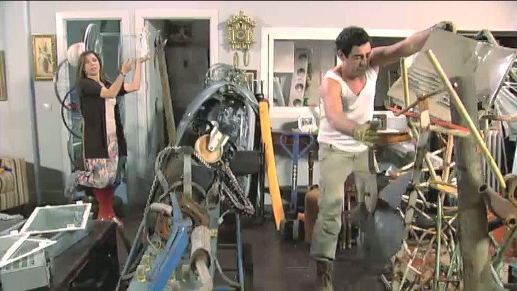 La chatarra es la nueva pasión de la pareja