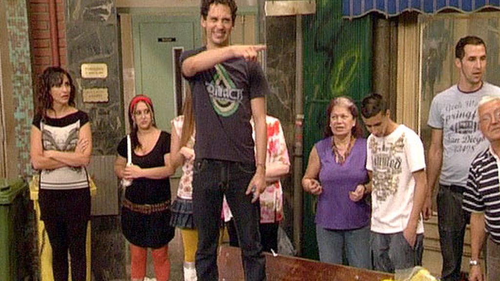 Luisma ya es el barrendero del barrio