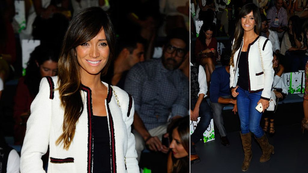 Marta González con un estilismo otoñal