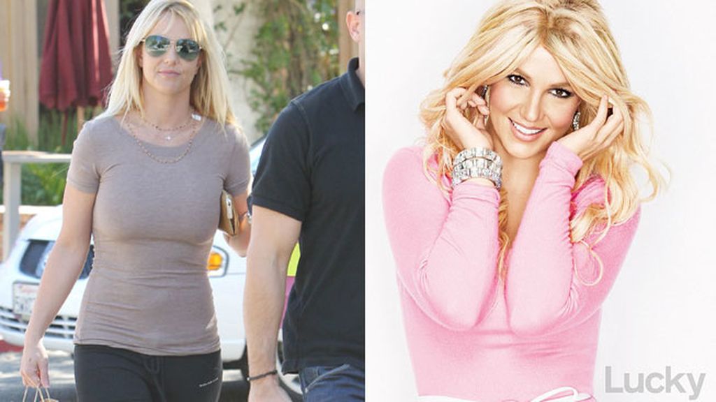 Britney Spears se pasa con el Photoshop