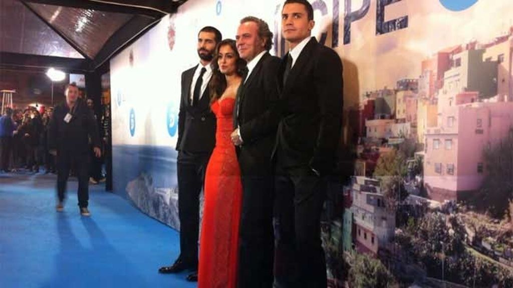 Rubén Cortada, Hiba Abouk, José Coronado y Álex González