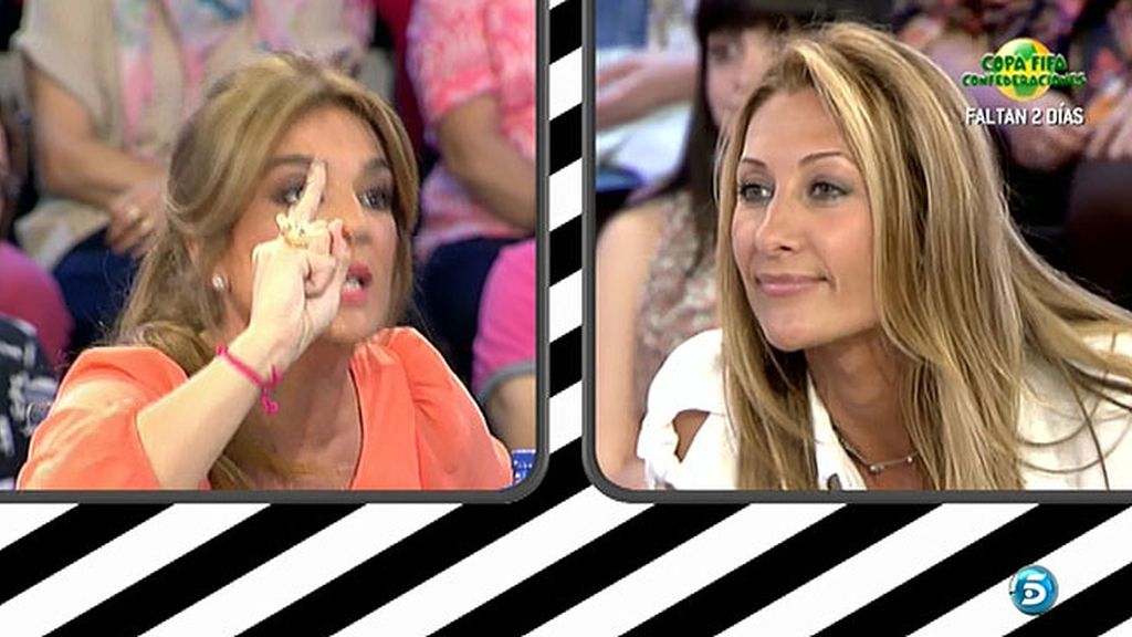 Primero se enfrenta con Lydia, luego con Raquel y Chelo se queja de sus gritos