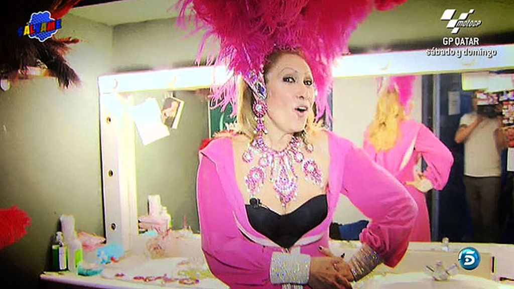 ¿Cómo irá vestida Rosa Benito en su debut en 'The Hole'?