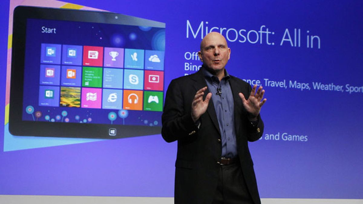 Microsoft Steve Ballmer, microsoft Windows 8