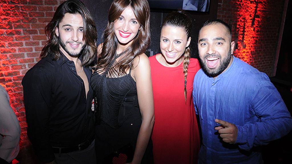 Gabriel Llano, Noelia López, Carla de Miguel y Tomás Palacios