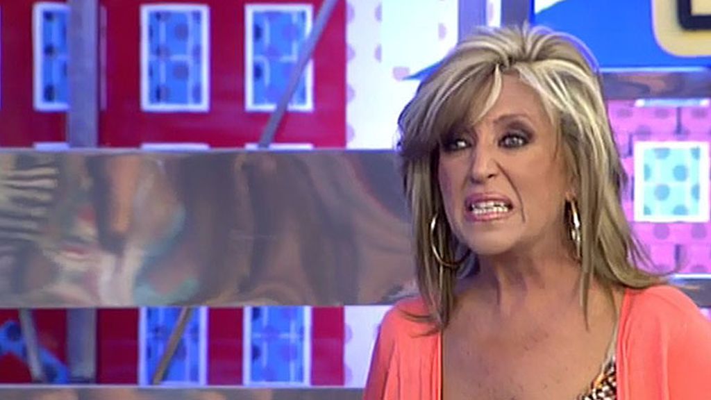 La colaboradora sale de plató tras una broma del programa