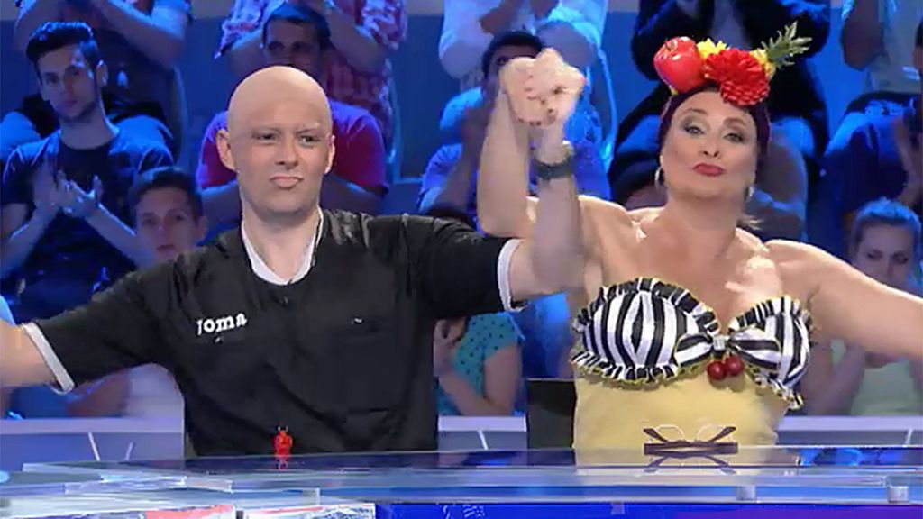 Christian se disfraza de Ronaldinho