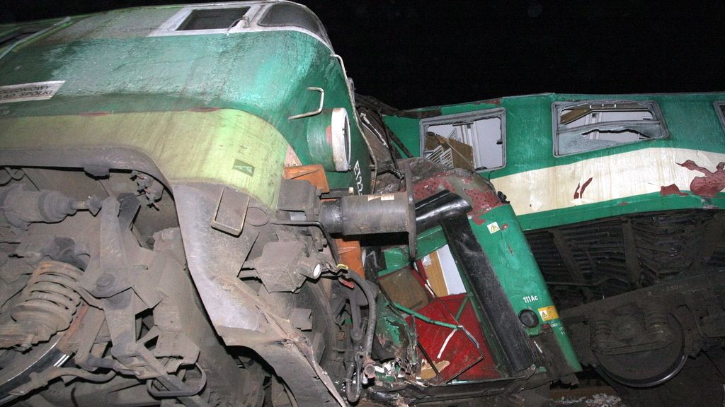 Accidente ferroviario en Polonia