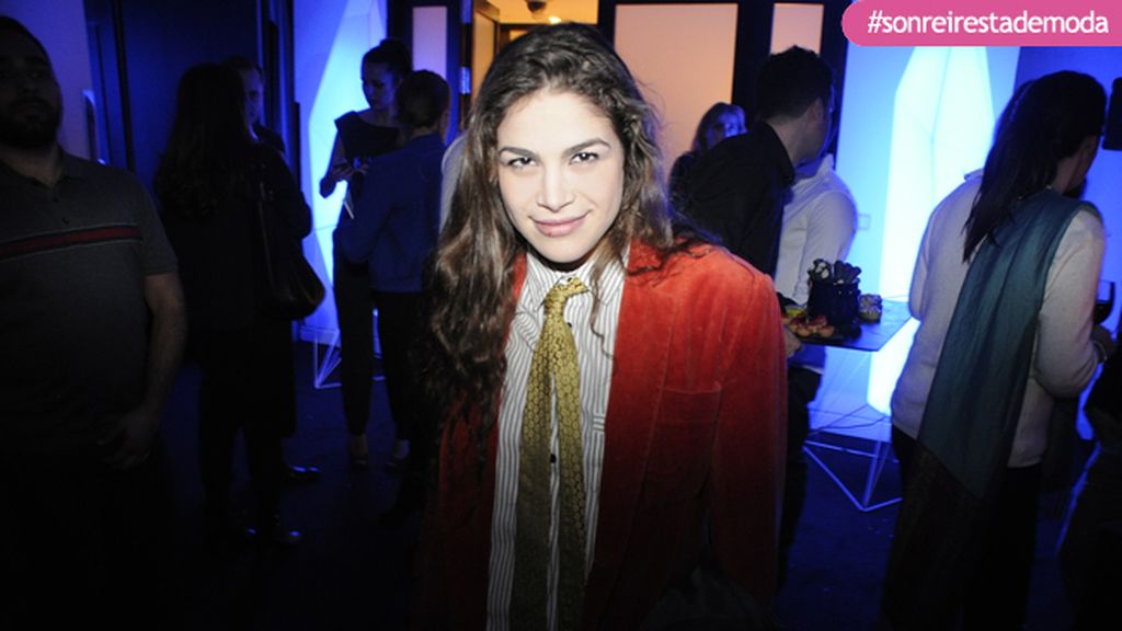 Cósima Ramírez, recién estrenada blogger, en la fiesta de Juanjo Oliva