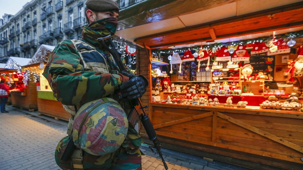 Bélgica inaugura su mercadillo de Navidad con fuertes medidas de seguridad