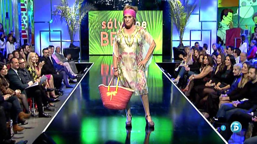 Mila, la mejor modelo de la pasarela Beach