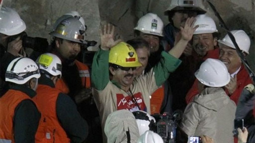 El rescate de los mineros, en imágenes