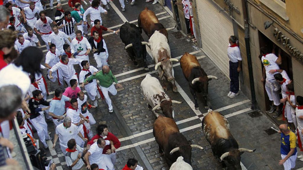 Primer encierro de los Sanfermines 2010