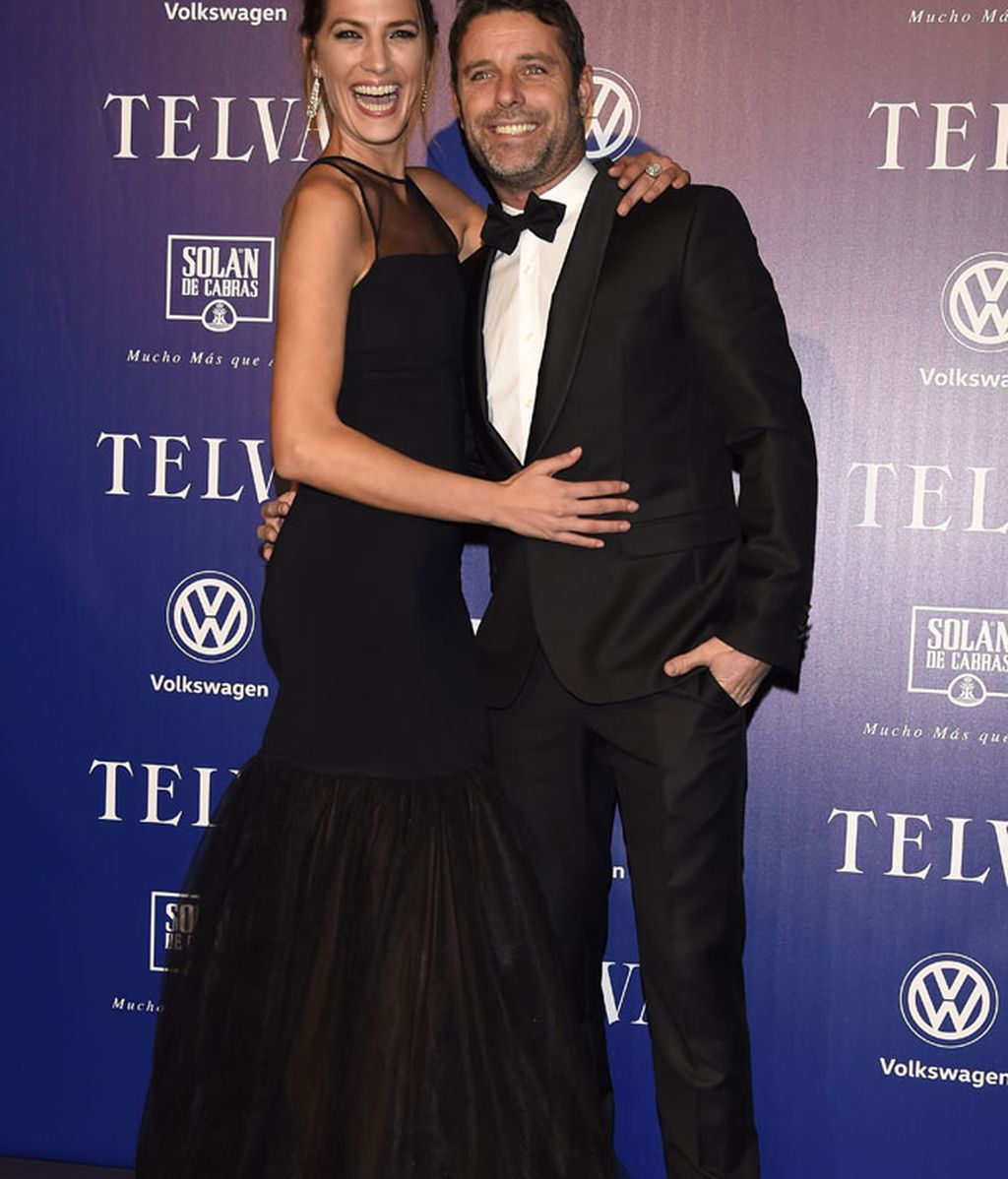 Laura Sánchez junto a su novio David Ascanio