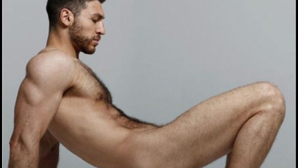 Las fotos del desnudo de Valerio Pino