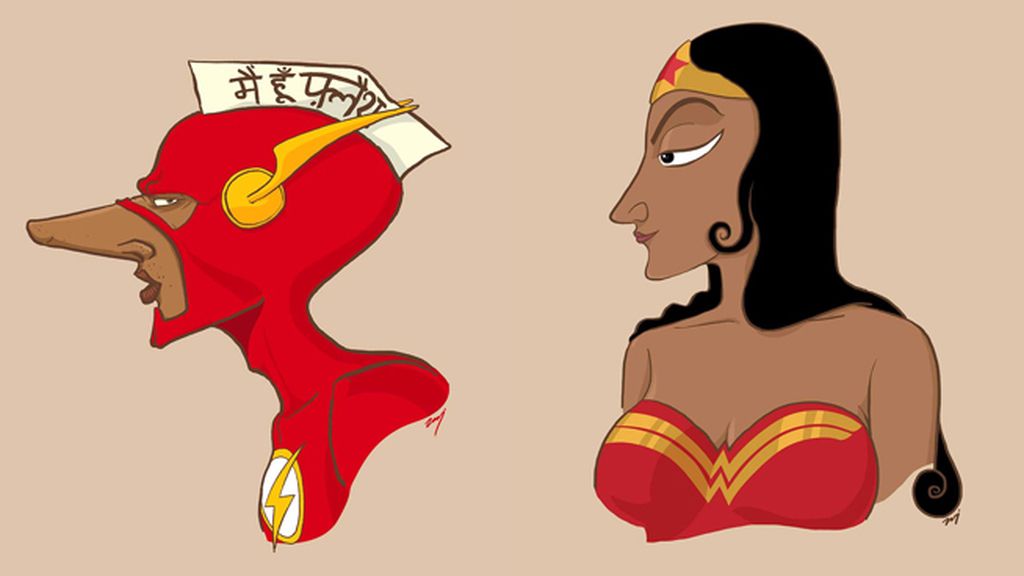 ¿Y si los superhéroes fueran indios?