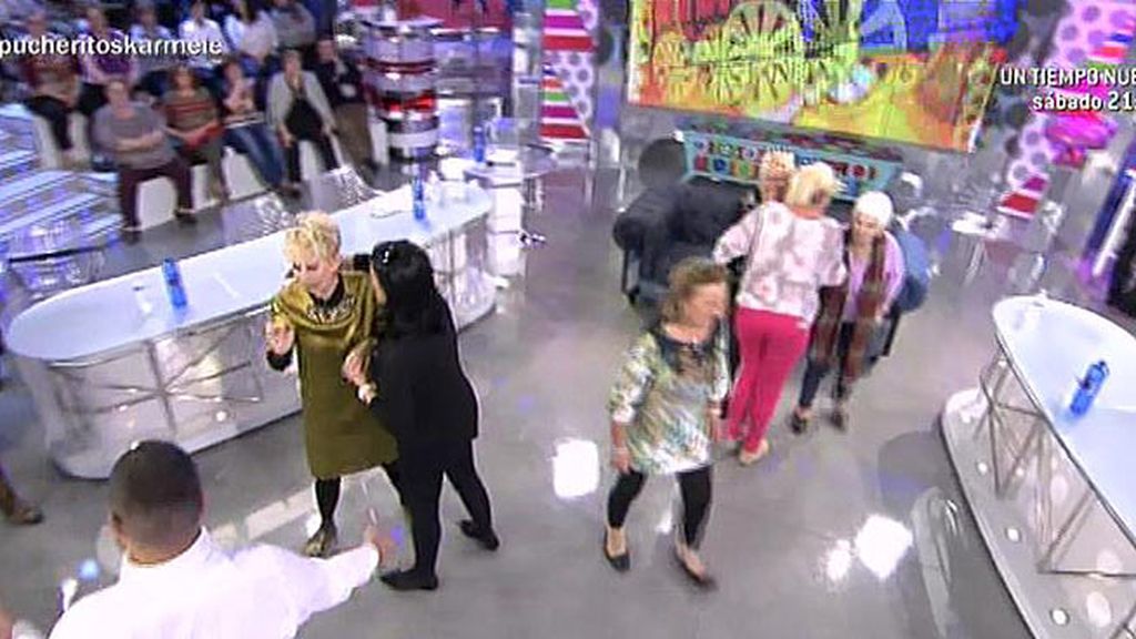 Karmele, a Jorge: "Siempre te metes conmigo"