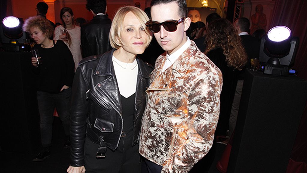 Con Antonia San Juan. Mi look es de García Madrid