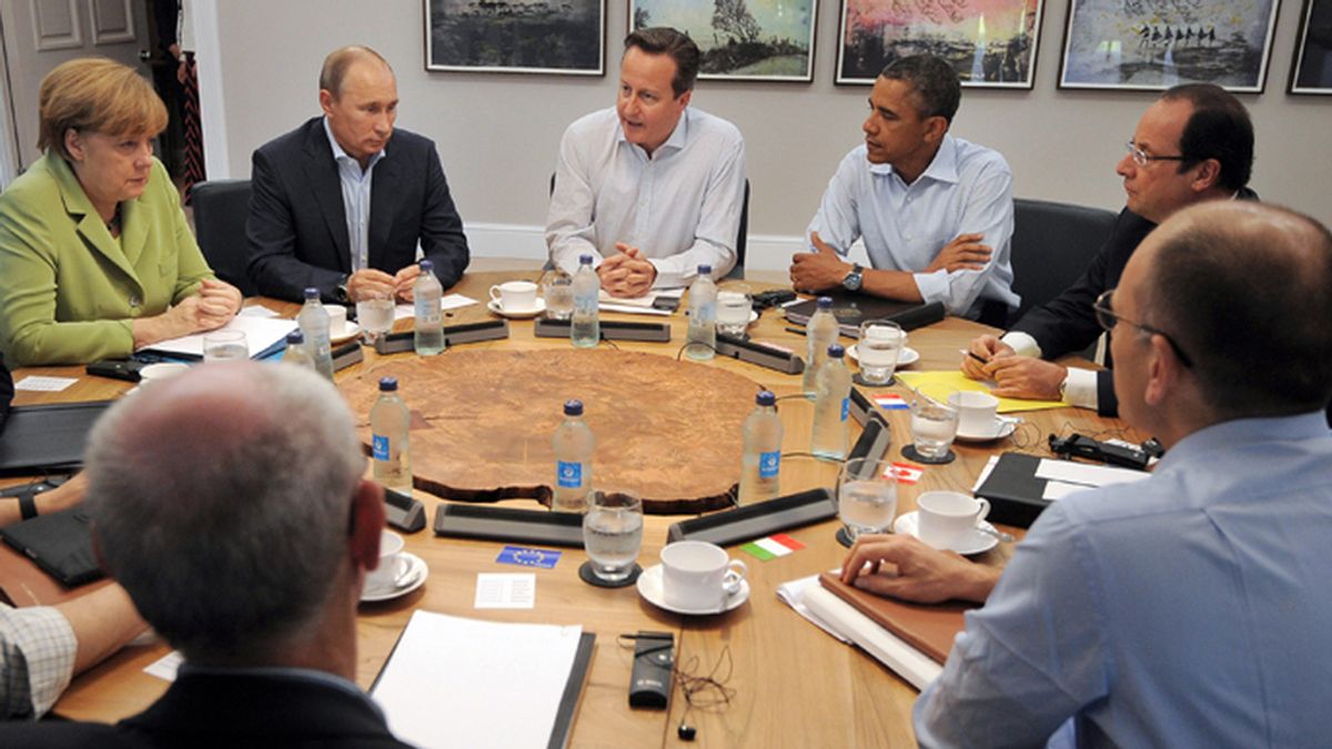 La cumbre del G8 aborda la crisis Siria