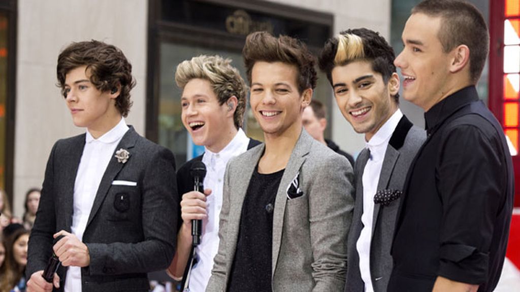 One Direction actúa en pleno Nueva York