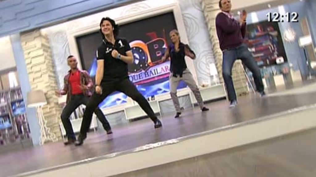 Clases de baile en 'Ana Rosa'