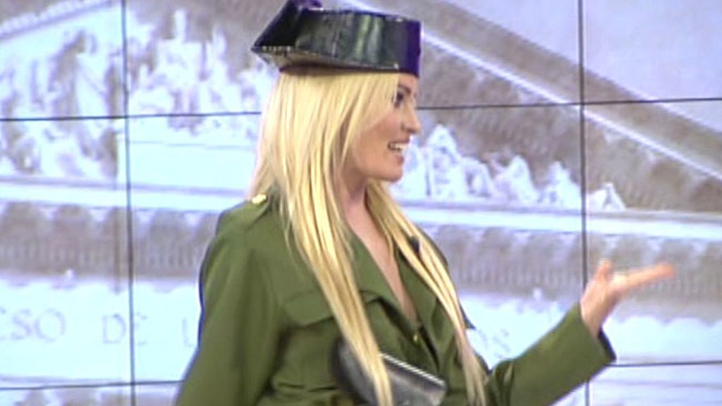 Adriana Abenia a lo Tejero