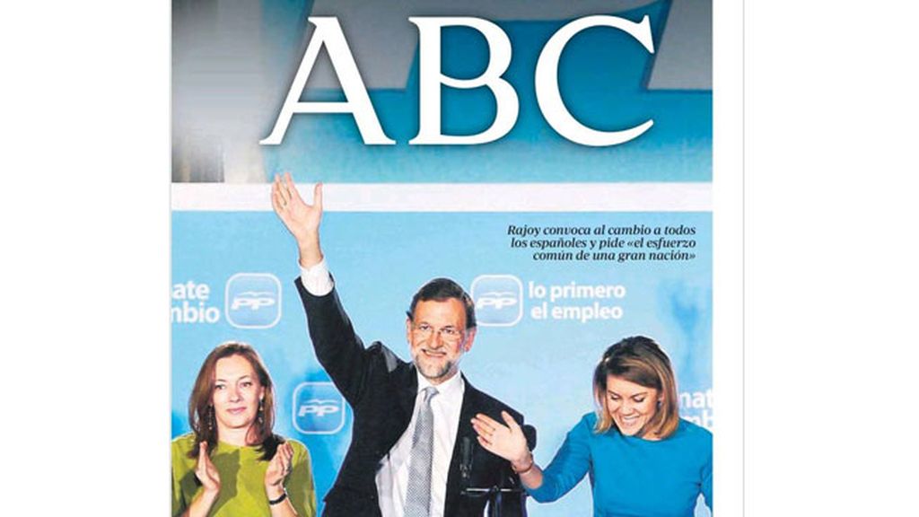 Todas las portadas sobre el resultado electoral