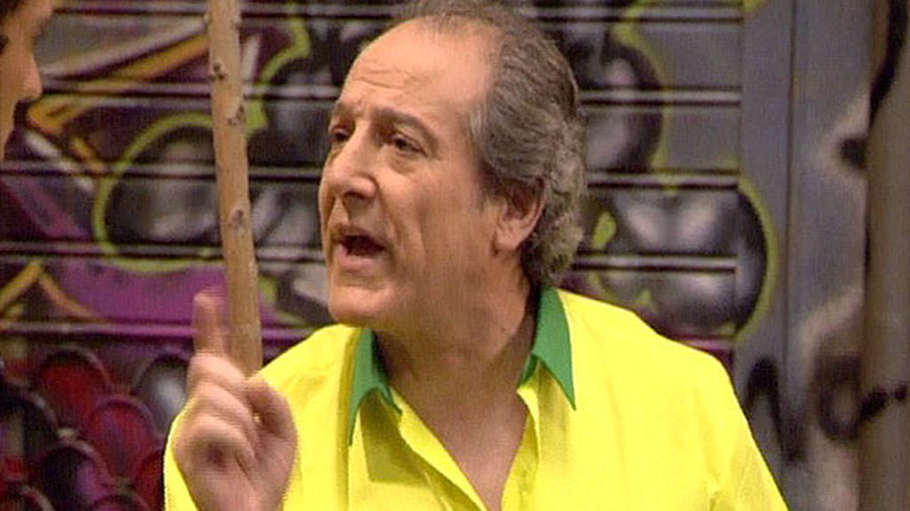 Luisma ya es el barrendero del barrio