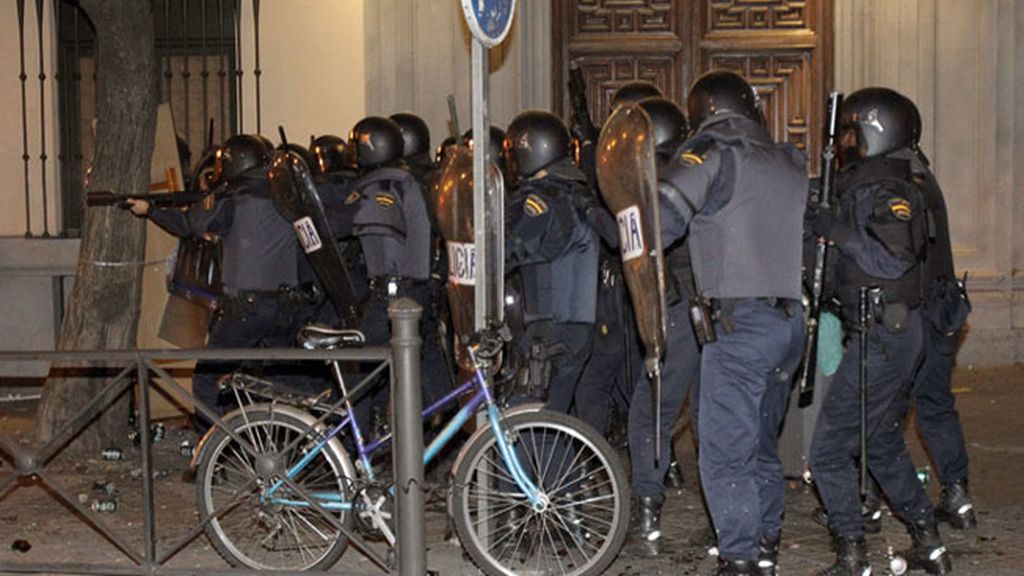 La huelga general, en imágenes