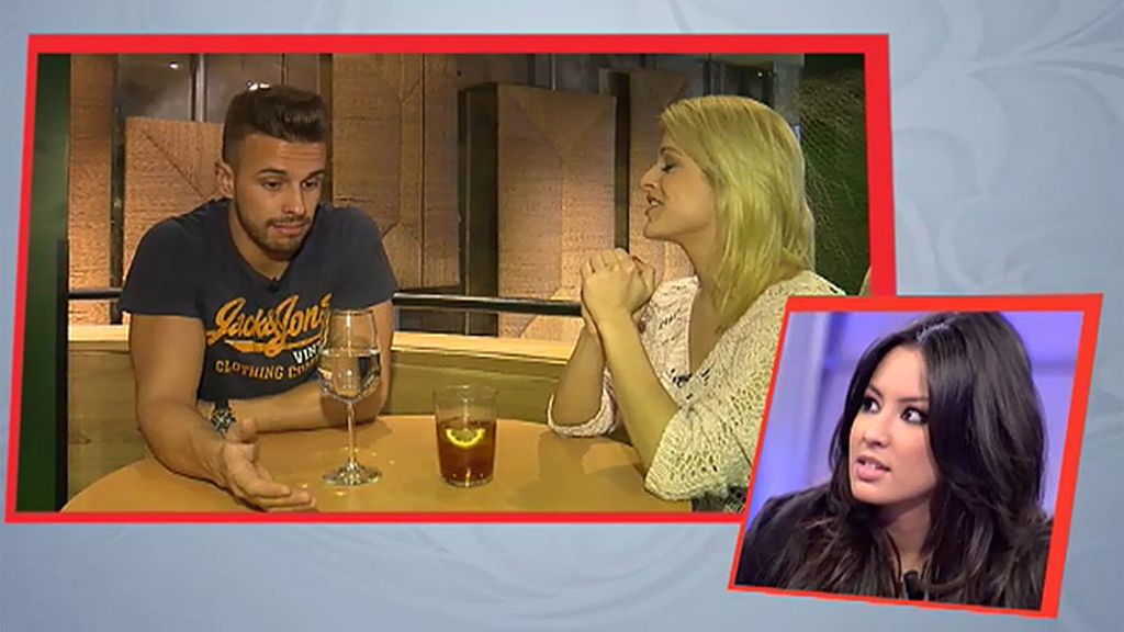 La pretendienta, a punto de llorar por Lukas