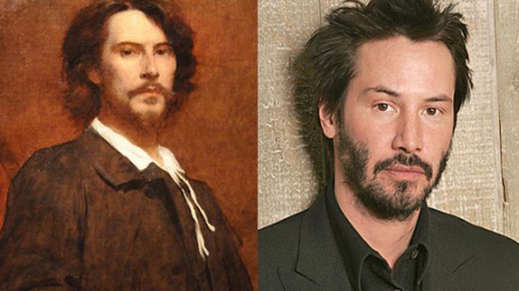 Los actores Paul Mounet y Keanu Reeves