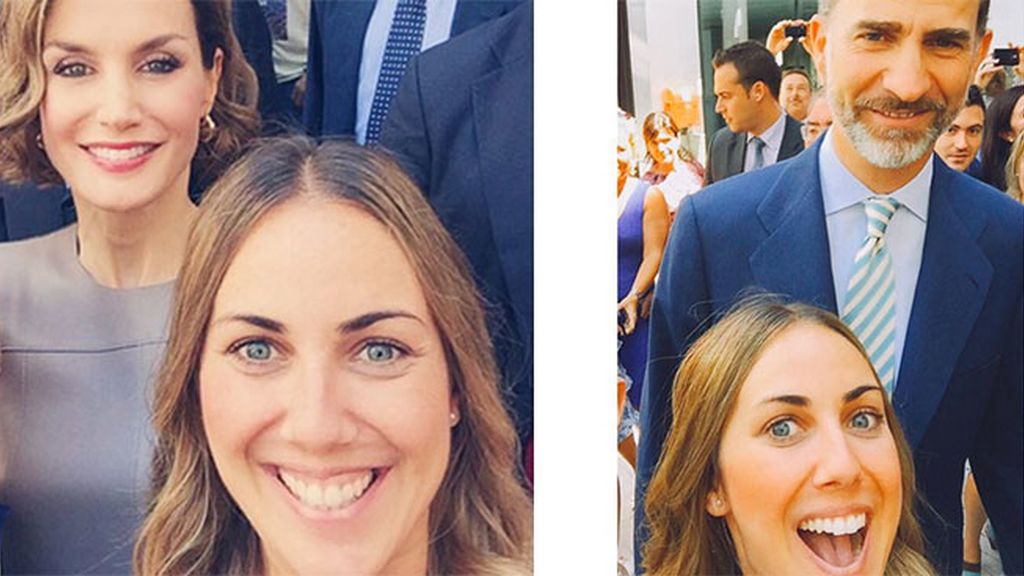 Letizia desata la ‘selfie-manía’ en Mediaset