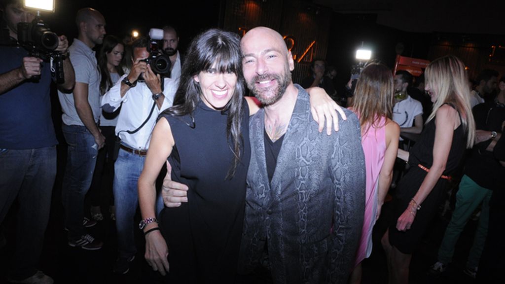 Amaya Arzuaga y el fotógrafo Álvaro Villarrubia