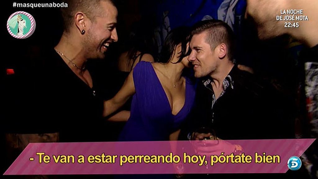 Él se va con Rafa Mora a la discoteca y ella aprende la danza del vientre