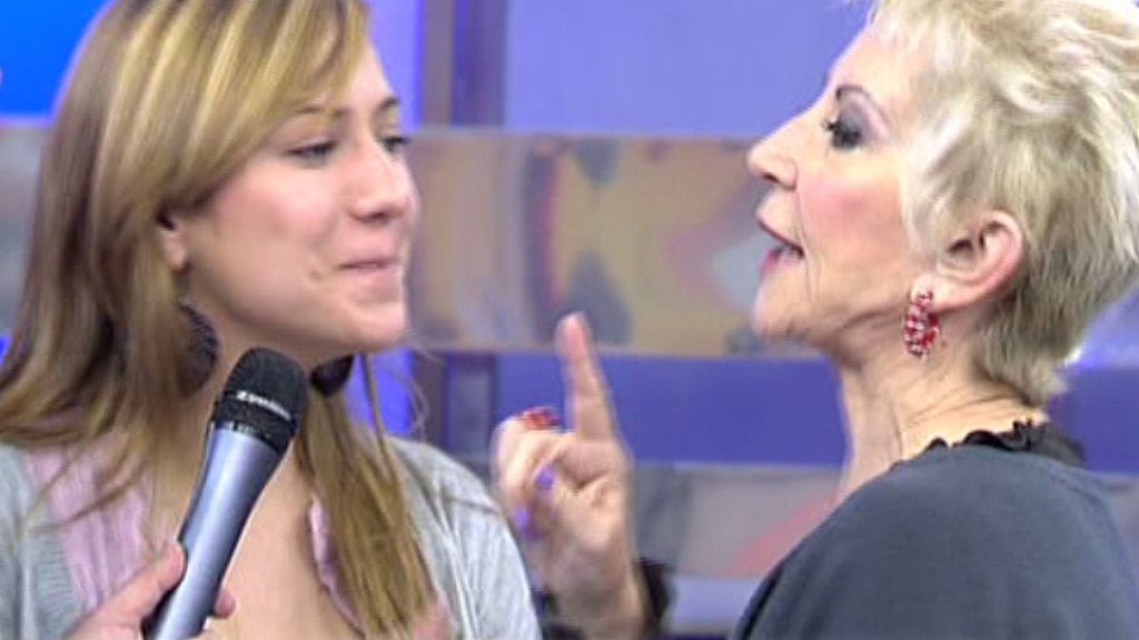 La colaboradora presume de pelo